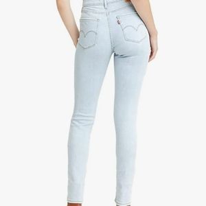 Levi's women's 722 high-rise skinny light ue jeans size 0 medium W25/L30 NWT